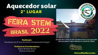 ColÃ©gio JosÃ© Marcondes Sobrinho Ã© premiado em feira nacional de ciÃªncia e tecnologia 